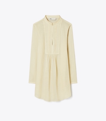 Scrunched Sleeve T-Shirt: Women's Clothing | Tops | Tory