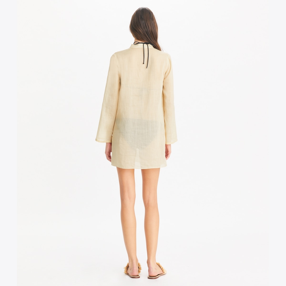 Ramie Beach Shirt: Women's Designer Coverups | Tory Burch