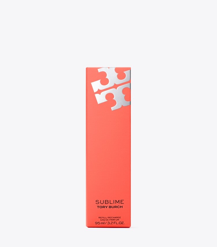 Tory Burch diseñador perfume Recarga de Eau de Parfum Sublime de 95 ml en SUBLIME RED detalle