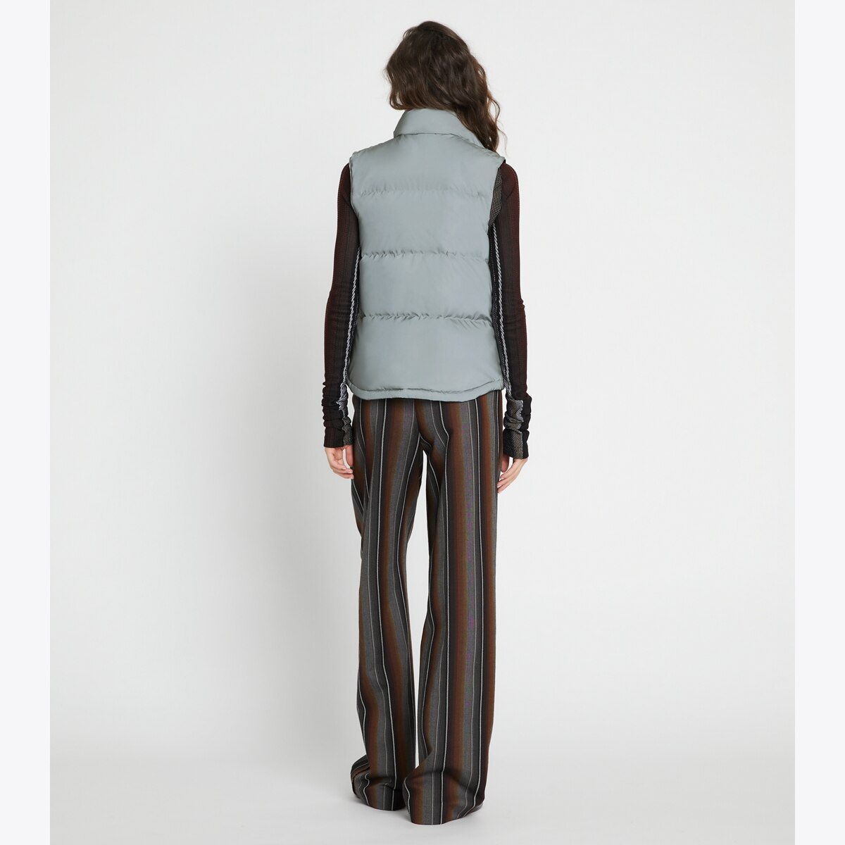 Reflective Colorblock Down Vest: Women's Designer Coats | Tory Sport