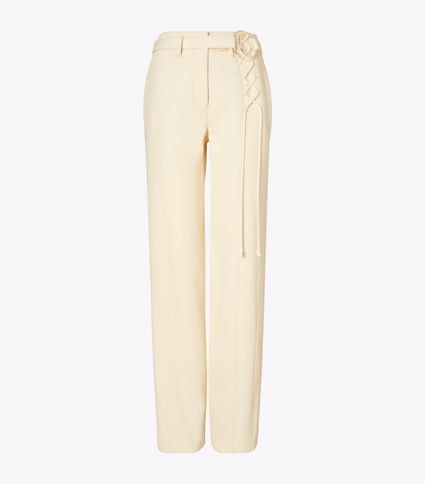 Relaxed Multicolor Topstitch Pant