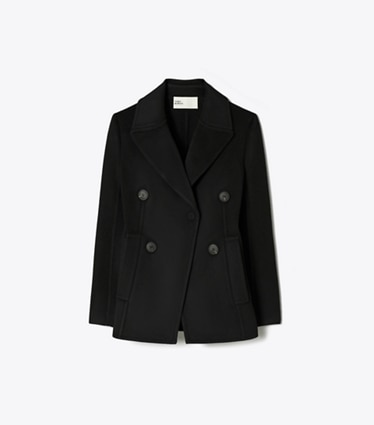TORY BURCH ノーカラージャケット S ウール ボンバージャケット: レディース ジャケット | Tory Burch JP