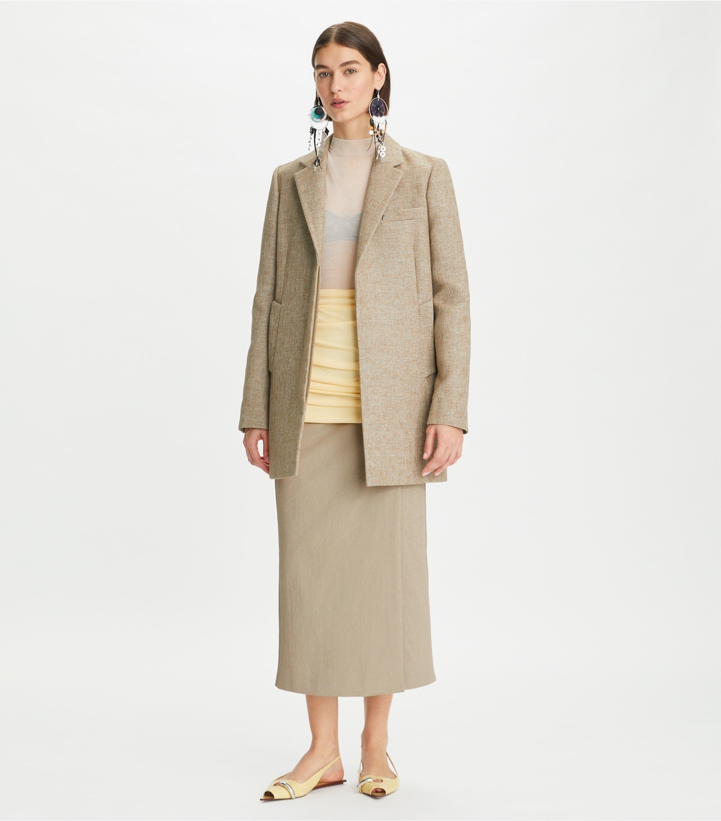 Relaxed Wool Blazer