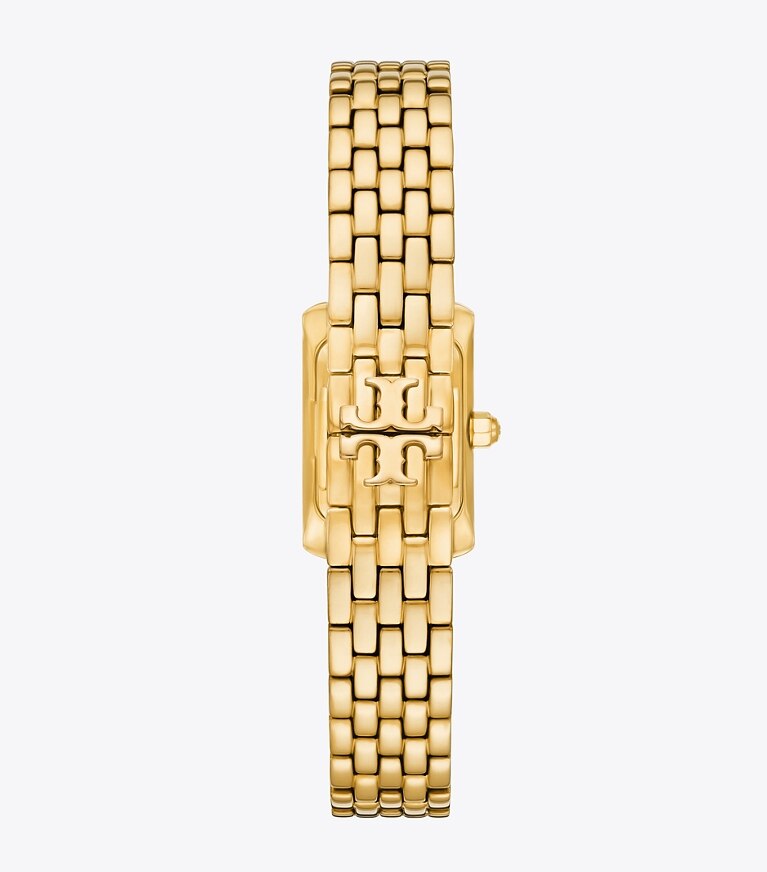 Tory Burch diseñador relojes con correa Reloj Mini Eleanor en IVORY/GOLD volver