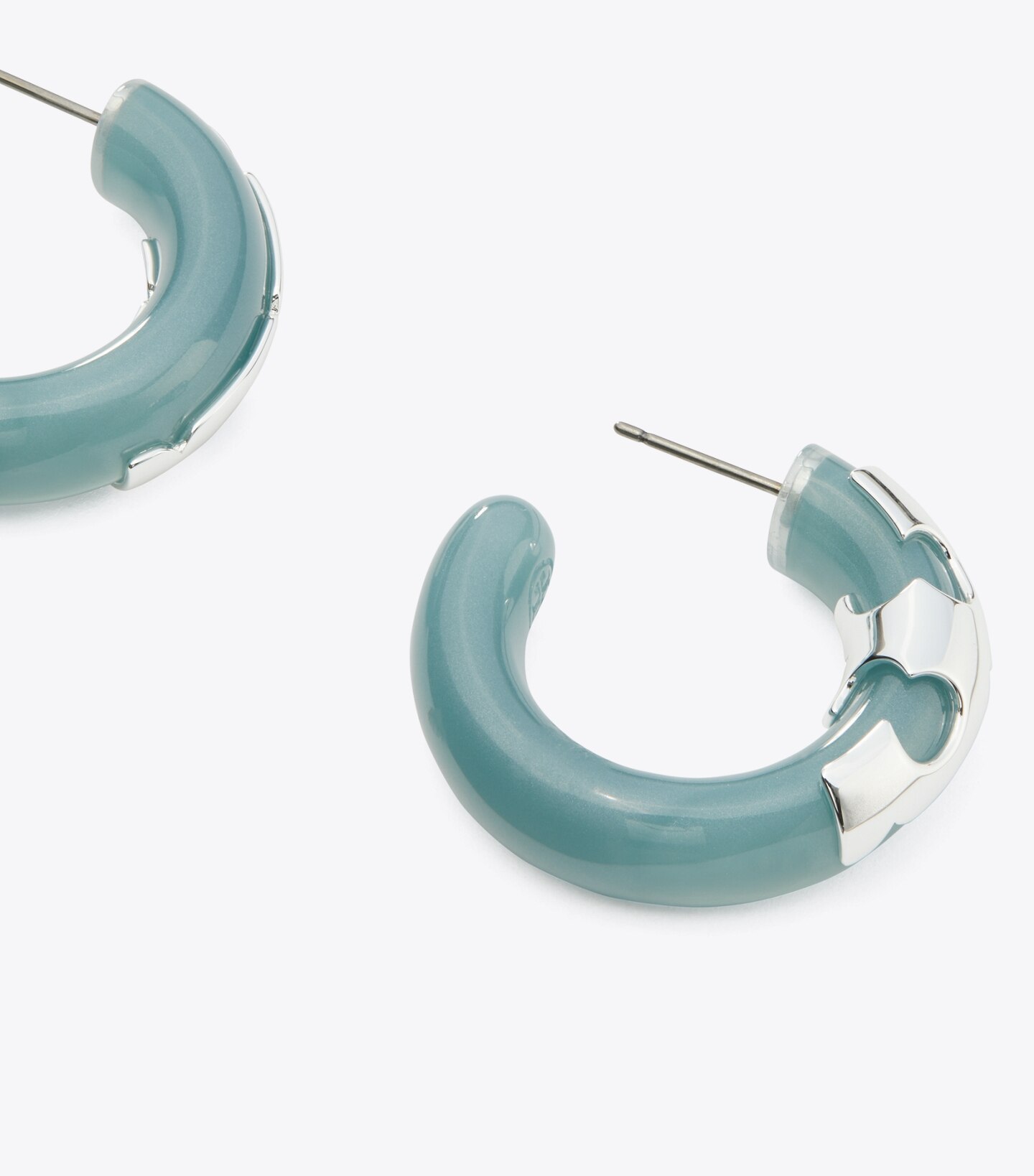 Resin Hoop Earring