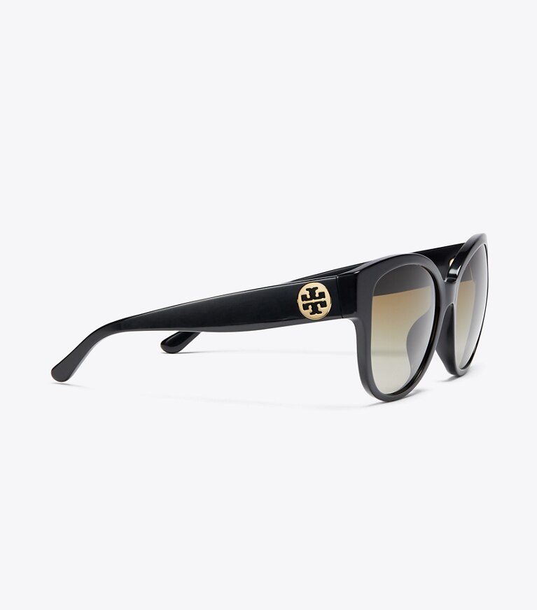 Tory burch open rim round outlet sunglasses