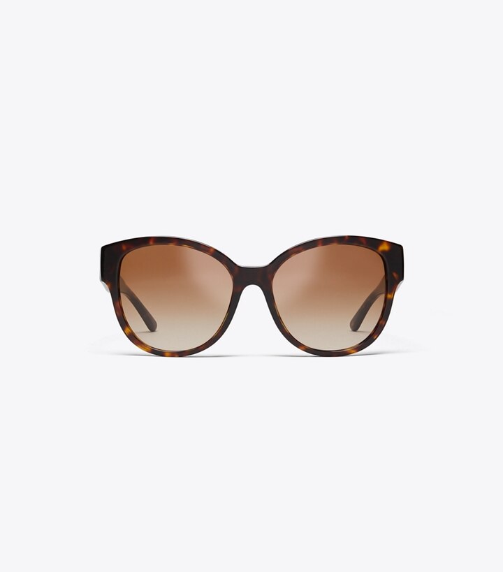 Reva Round Sunglasses: Women's Designer Sunglasses & Eyewear | Tory Burch