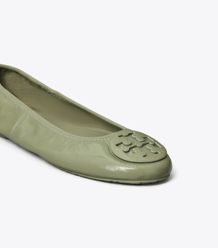 Tory Burch designer flats Reva Travel Ballet in SALICE / SALICE detail