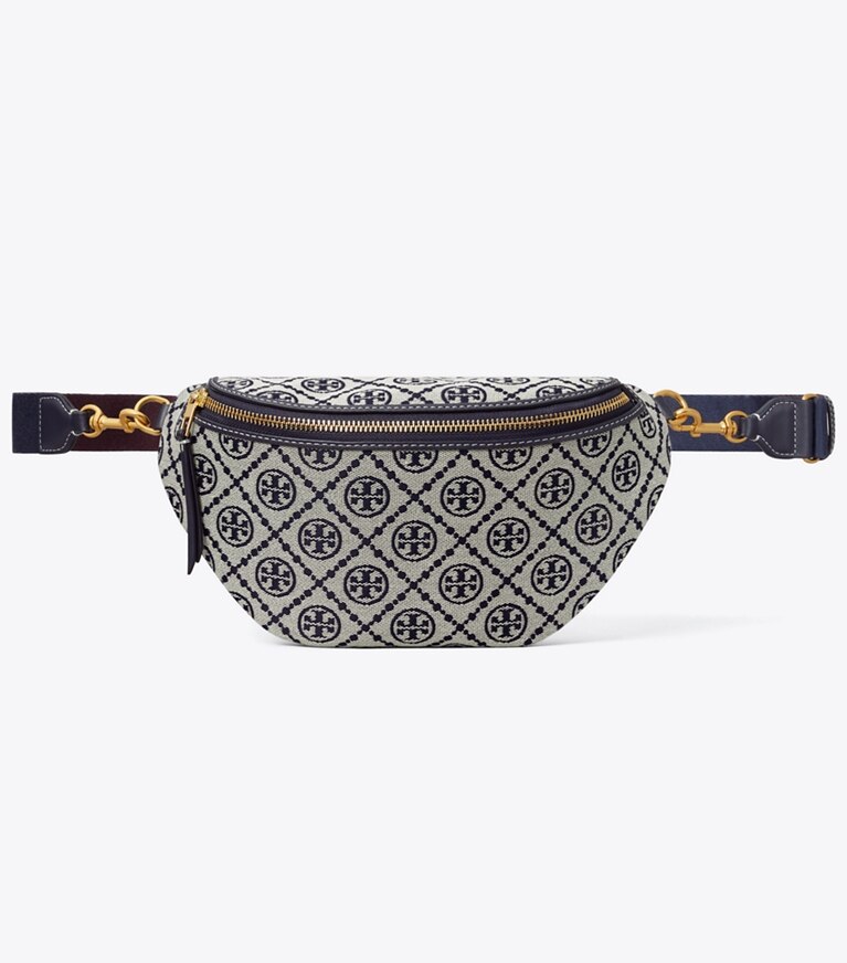 Tory Burch diseñador riñoneras Riñonera con monograma T en Tory Navy adicional