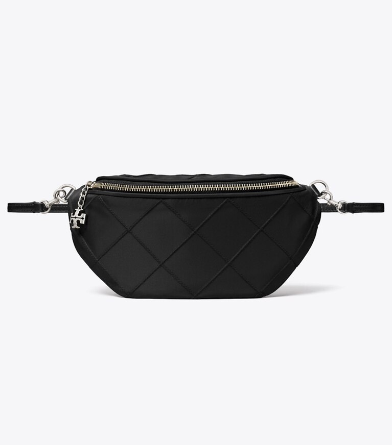 Tory Burch diseñador riñoneras Riñonera de nailon Fleming en Black adicional