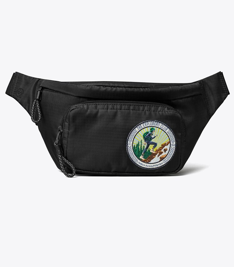 Tory Burch diseñador riñoneras Riñonera The Explorers Club en Black frente