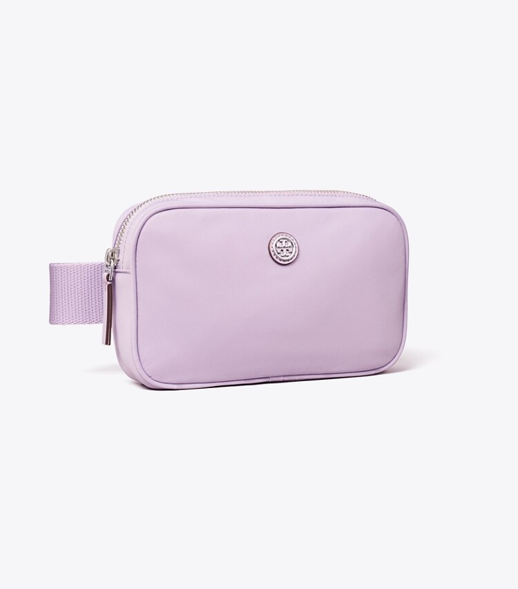 Tory Burch diseñador riñoneras Riñonera Virginia en Purple Heather ángulo