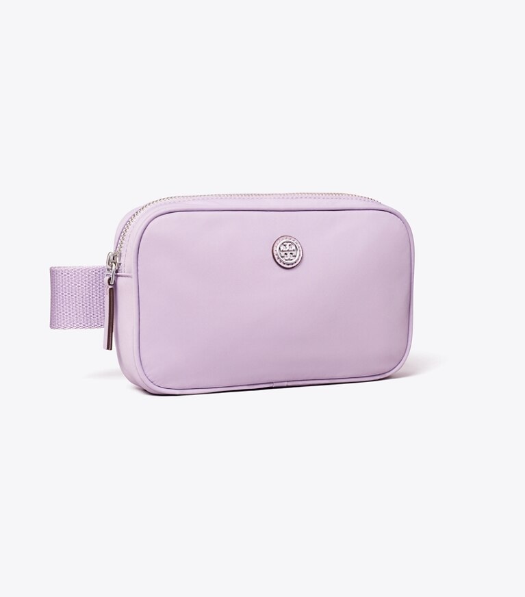 Tory Burch diseñador riñoneras Riñonera Virginia en Purple Heather ángulo