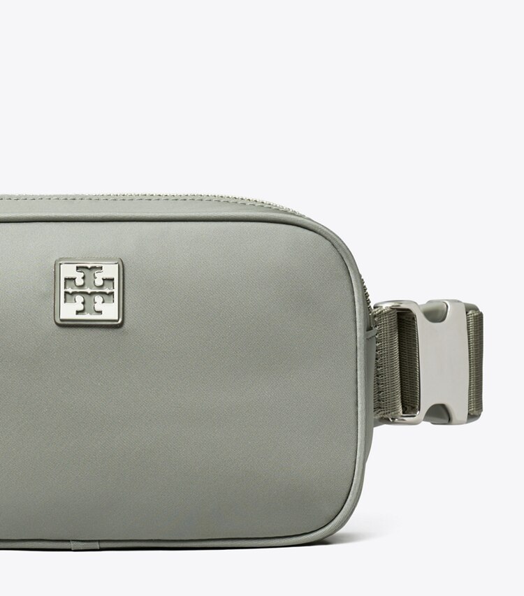 Tory Burch diseñador riñoneras Riñonera Virginia en Shale Rock detalle