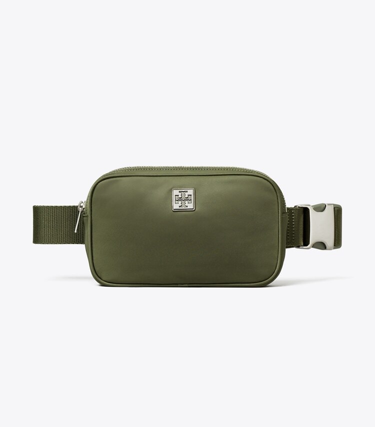 Tory Burch diseñador riñoneras Riñonera Virginia en Grape Leaf frente