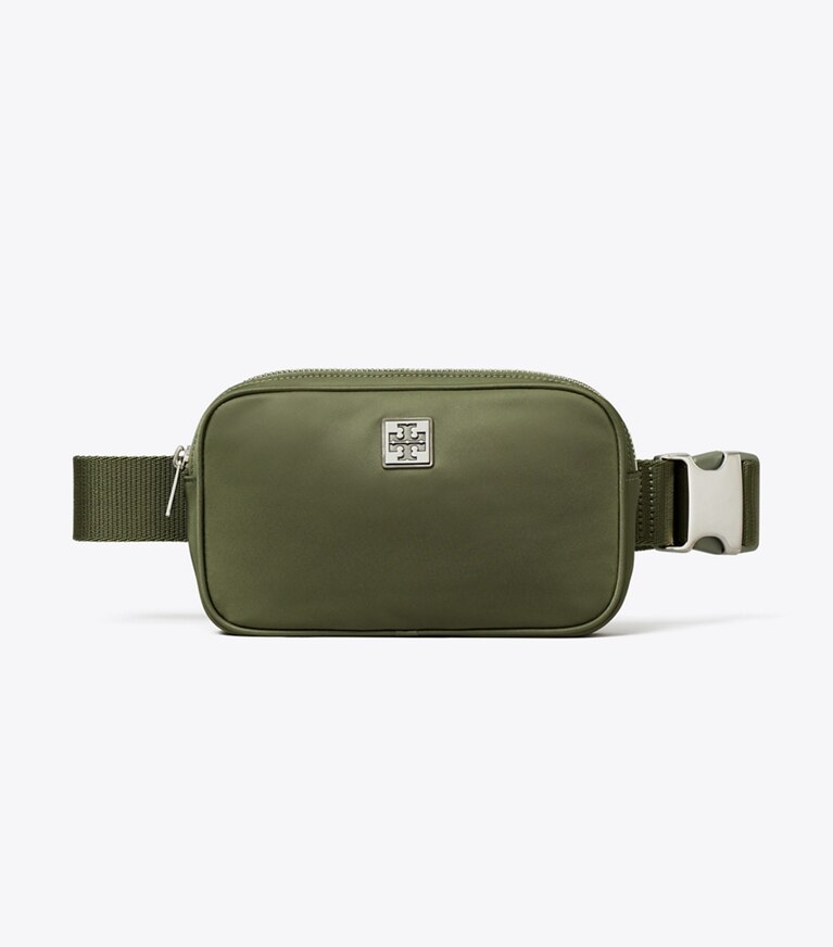 Tory Burch diseñador riñoneras Riñonera Virginia en Grape Leaf frente