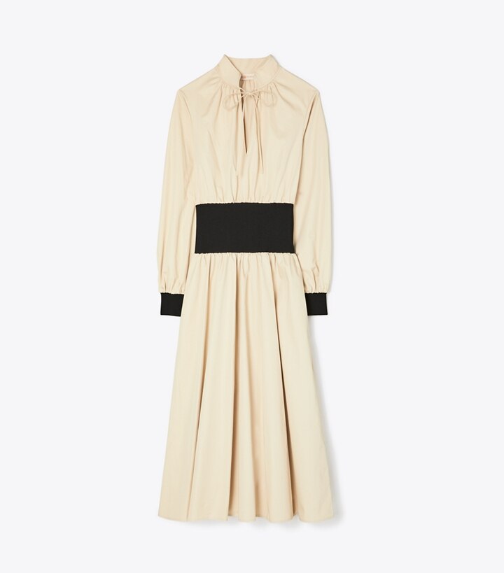 Rib-Waist Dress: Women's Designer 
