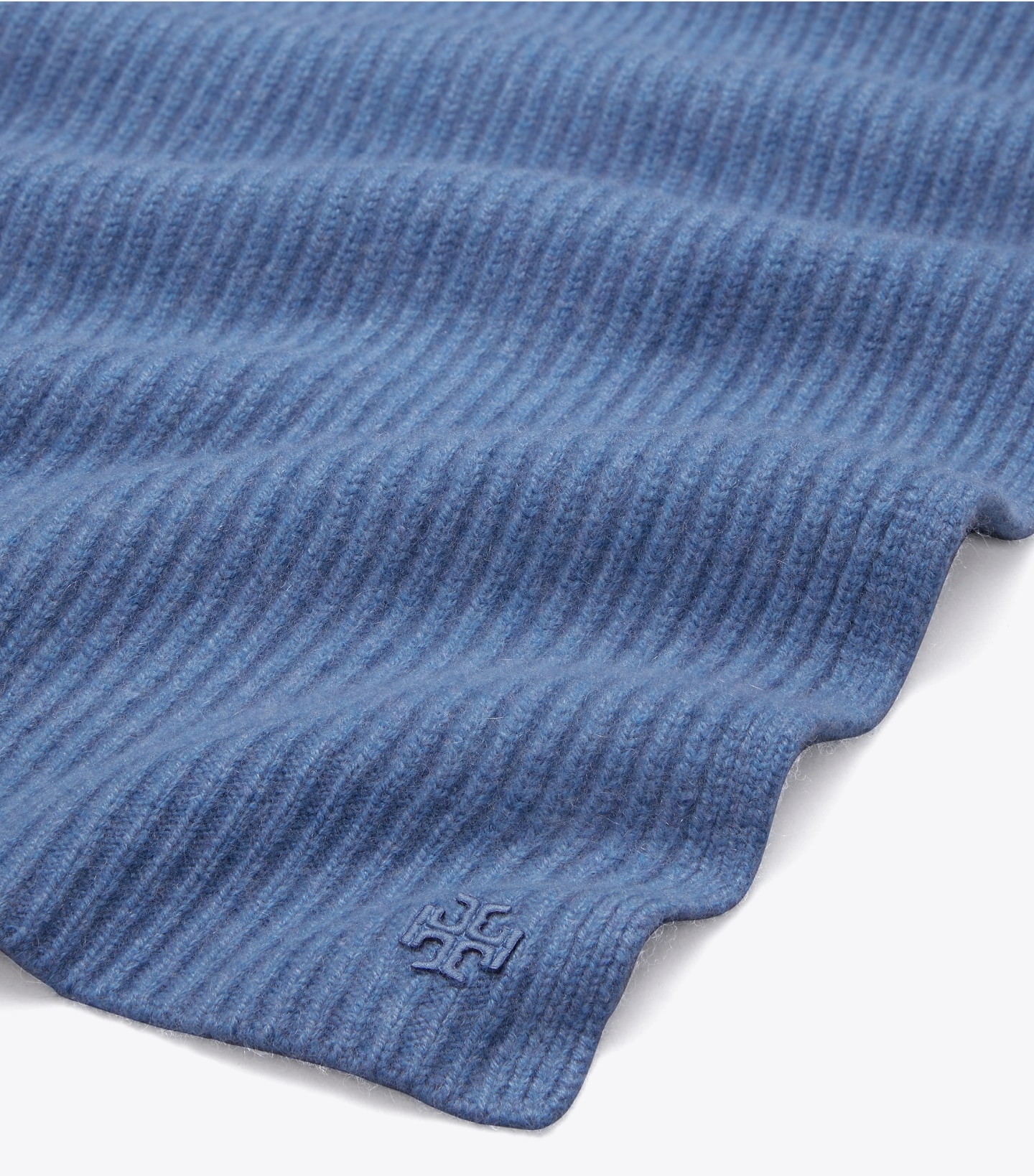 Ribbed Cashmere Oversized Scarf