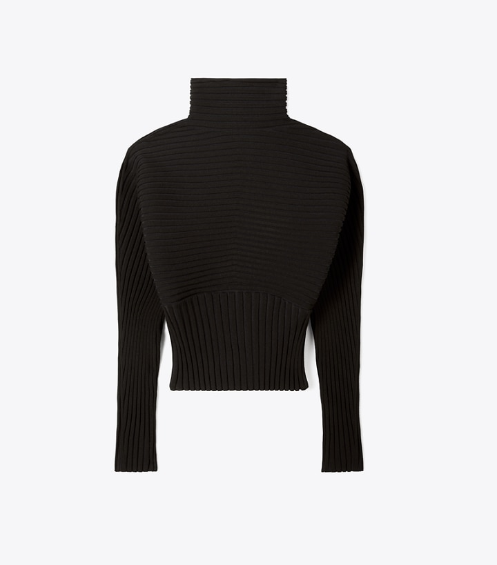Ribbed Dolman Sleeve Sweater: Women's Designer Sweaters | Tory Burch
