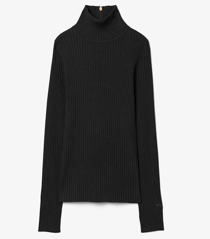 Ribbed Turtleneck: Women's Designer 