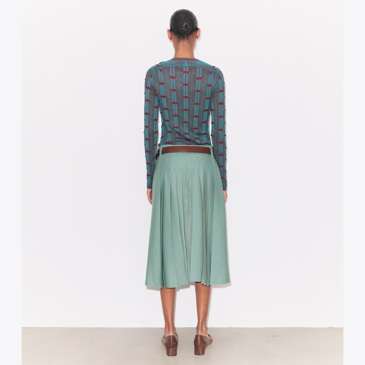 RIBBED VISCOSE TOP - thumbnail 5