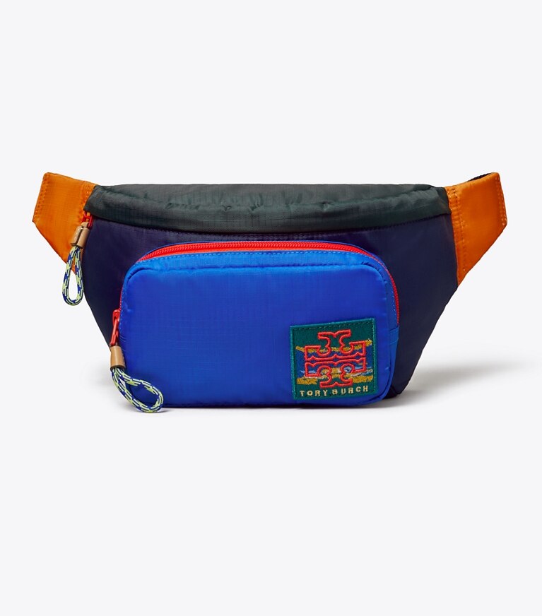 Tory Sport designer gürteltaschen Ripstop-Bauchtasche in Tory Navy (2) angle