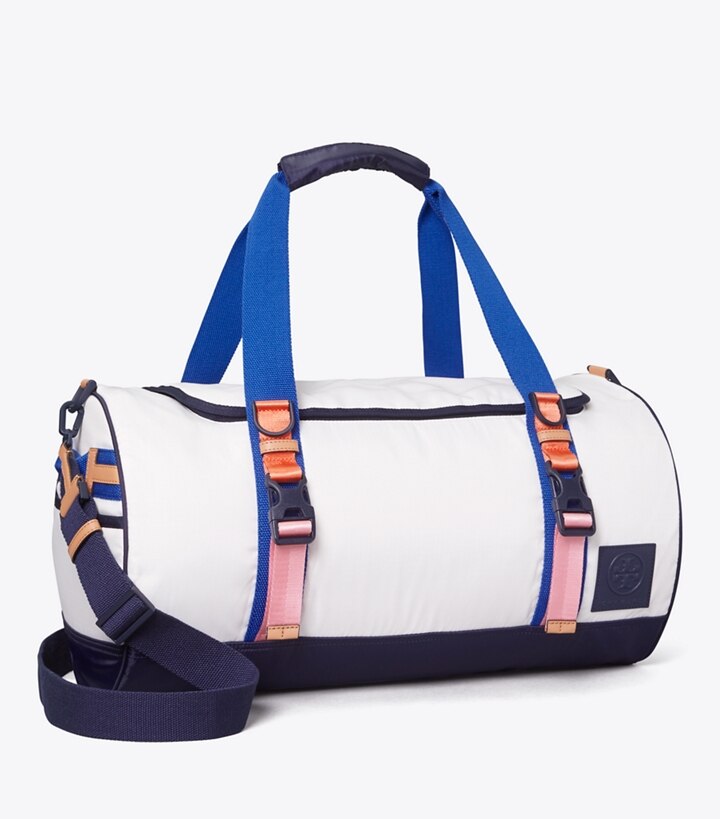 Ripstop Nylon Color-Block Duffle Bag: Women's Designer | Tory Sport