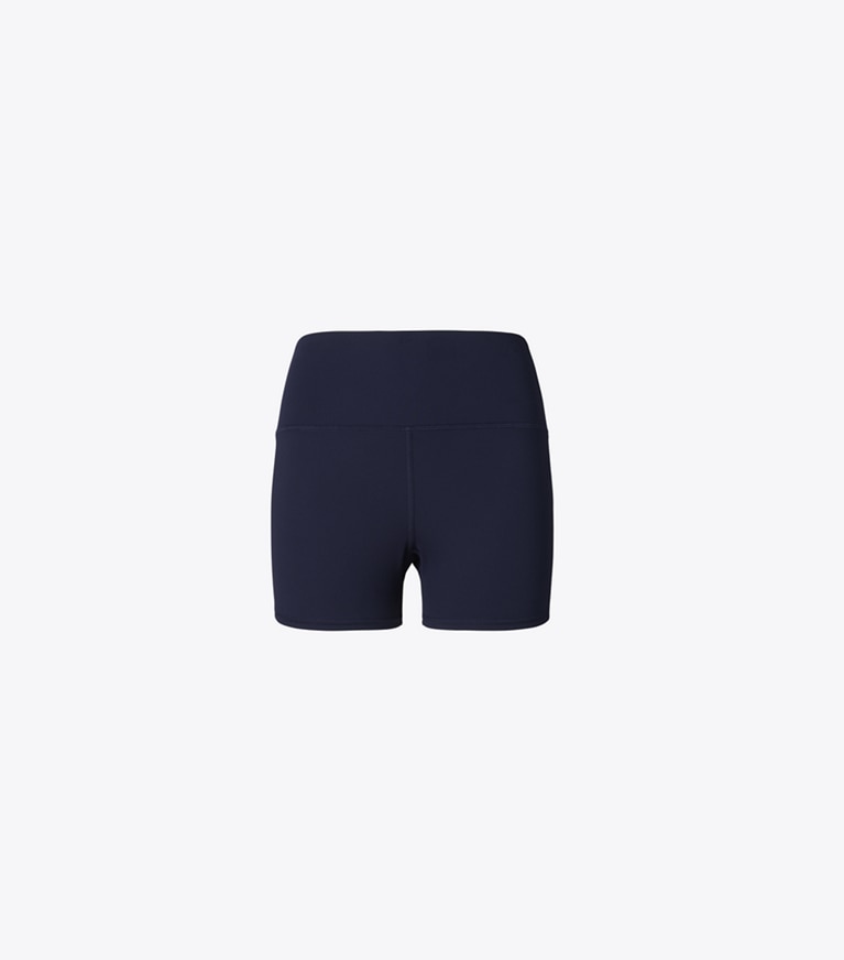 Tory Burch designer robes Robe de tennis en jersey à dos nageur in Deep Navy / Snow White front
