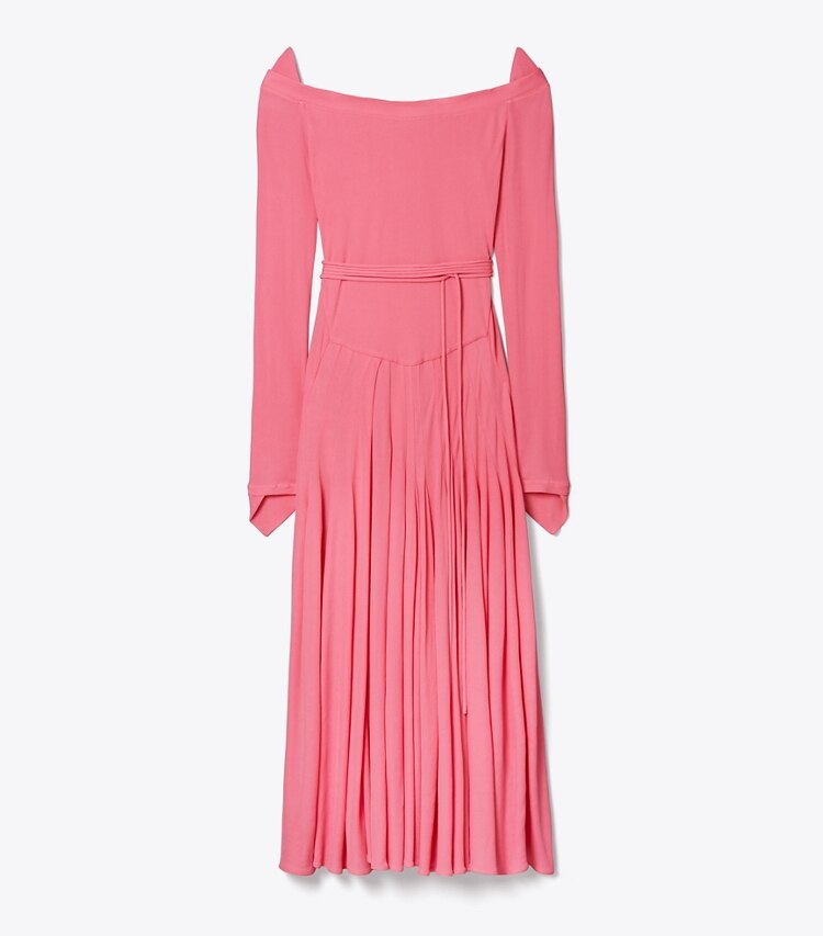 Tory Burch designer robes Robe en jersey de viscose in Peony front