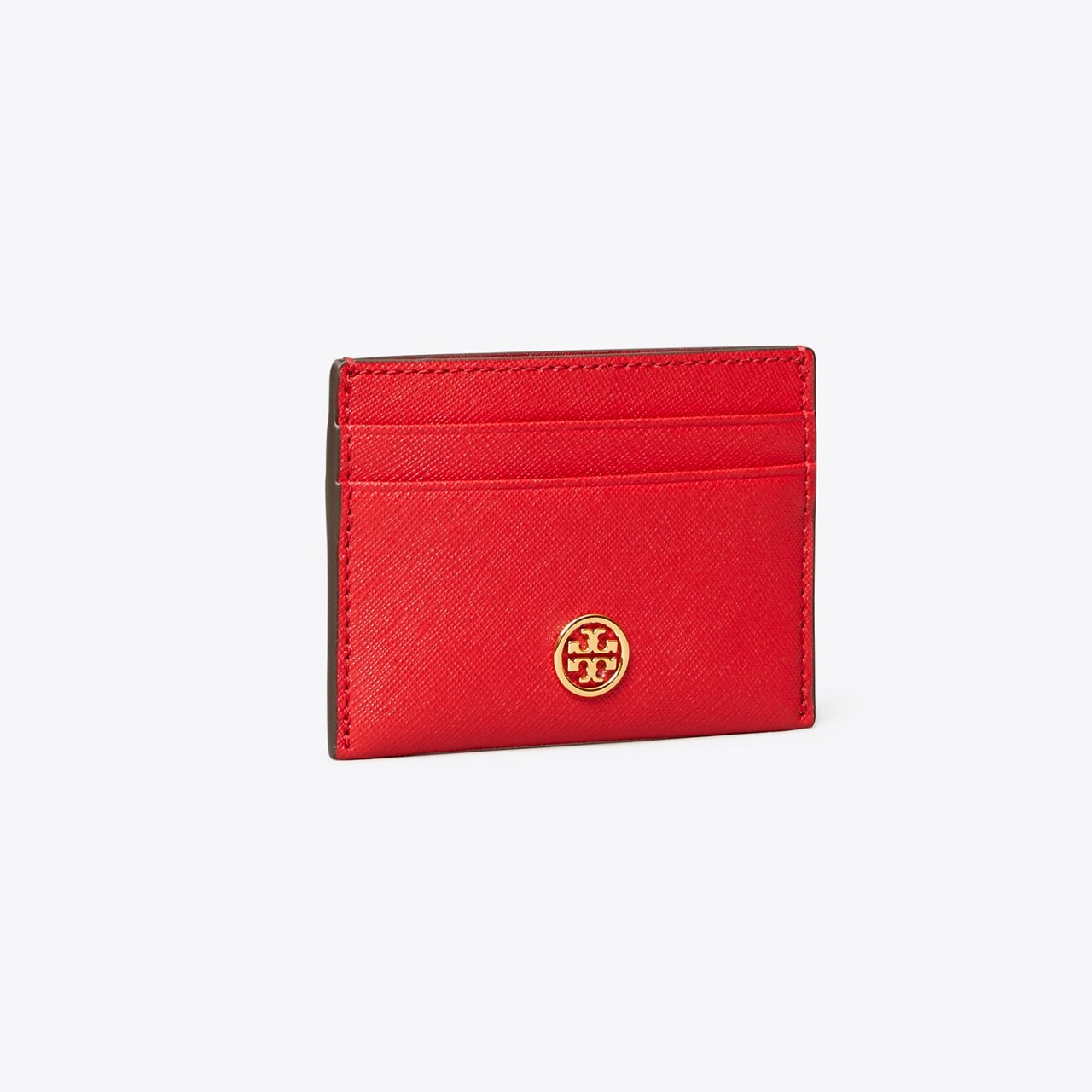 Tory Burch Robinson Leather Card Case