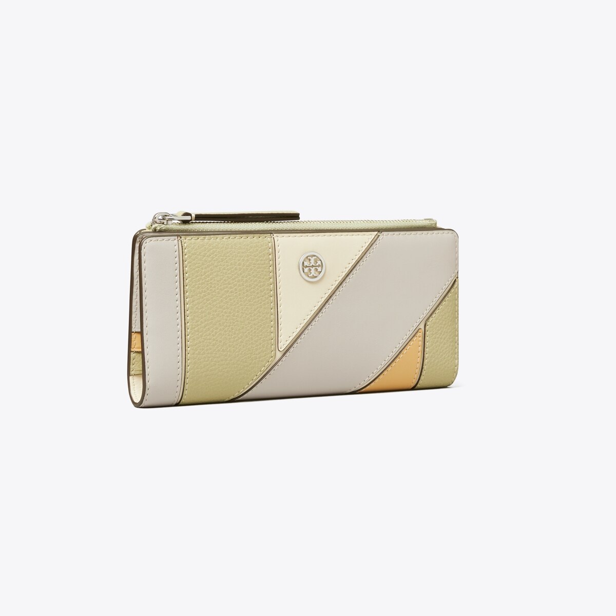 SALE!!☆Tory Burch ROBINSON color-block zip スリム長財布 SALE!!☆Tory Burch ROBINSON color-block zip スリム長財布