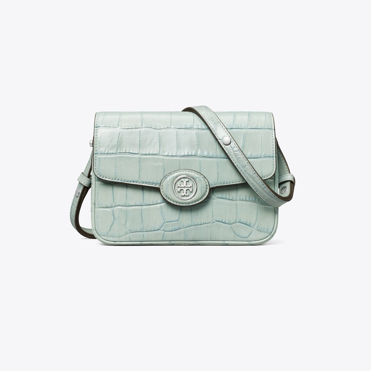 Tory Burch hotsell blue crocodile backpack