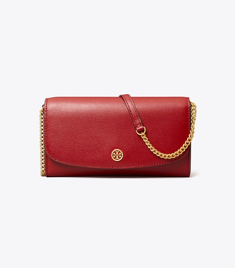Tory Burch designer mini bags Robinson Crossbody in Bricklane front