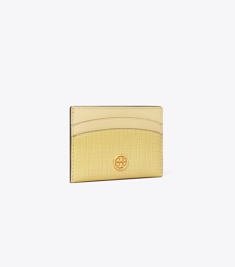 Robinson Crosshatched Card Case Women's Designer Card Cases Tory Burch