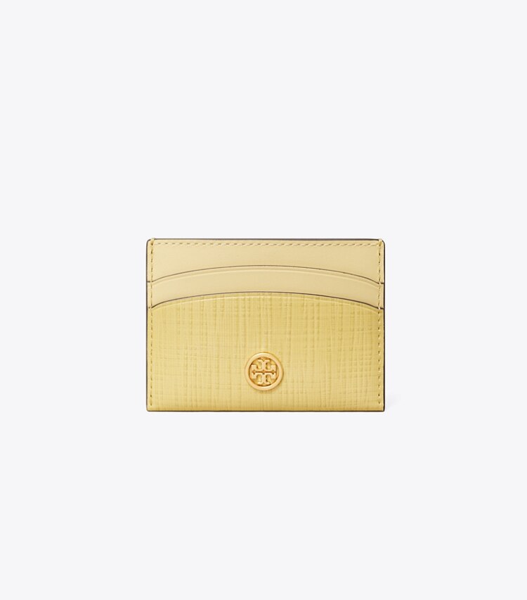 Robinson Crosshatched Card Case Women's Designer Card Cases Tory Burch