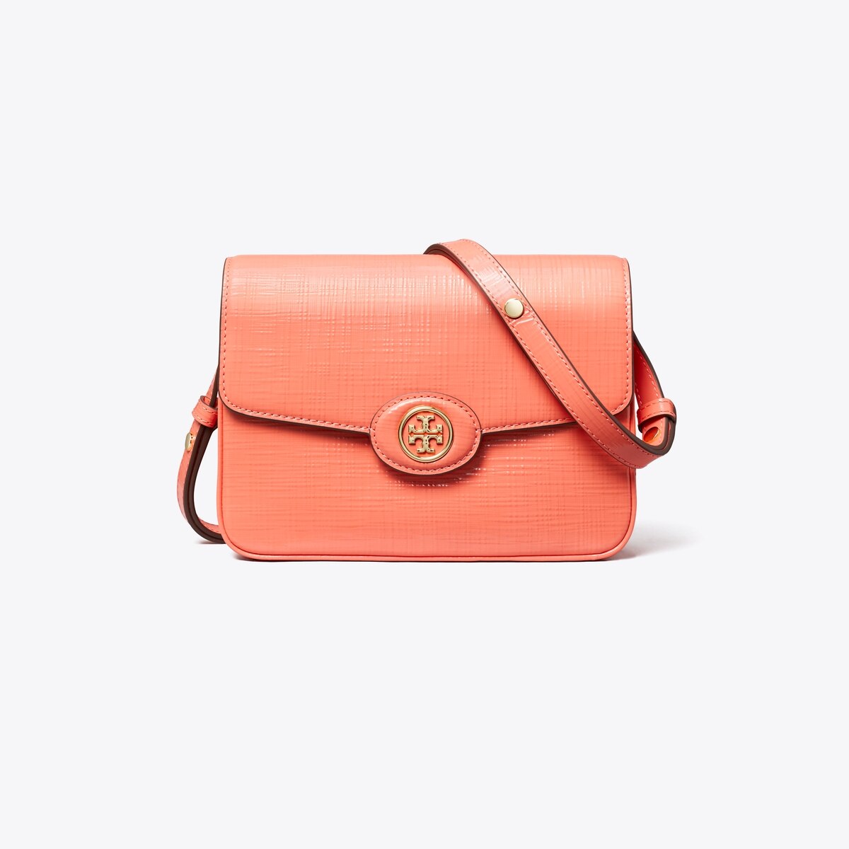 TORY BURCH~verona good foldover~LEATHER CONVERTIBLE SWINGBACK CROSSBODY SHOULDER BAG