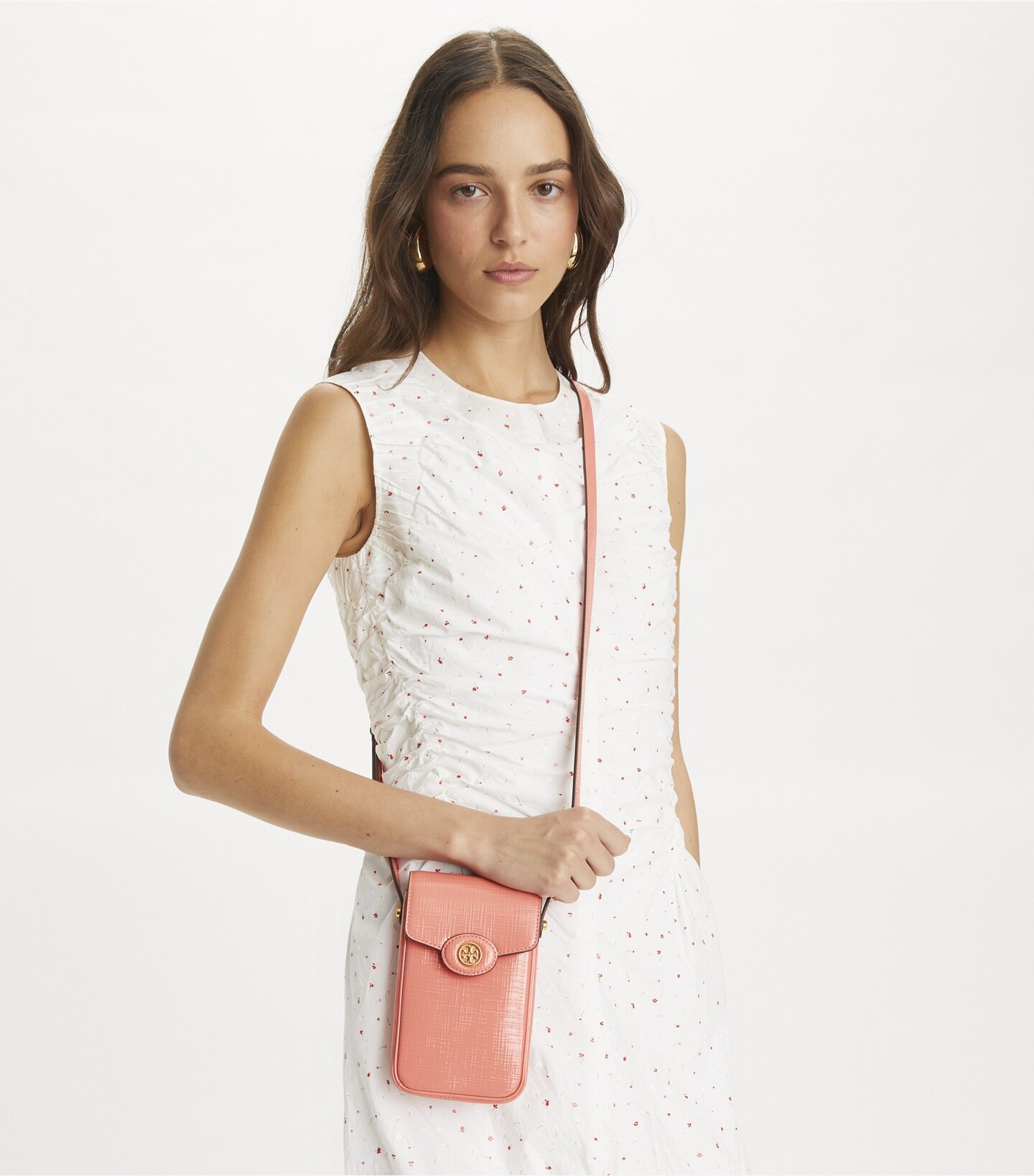 Robinson Crosshatched Phone Crossbody