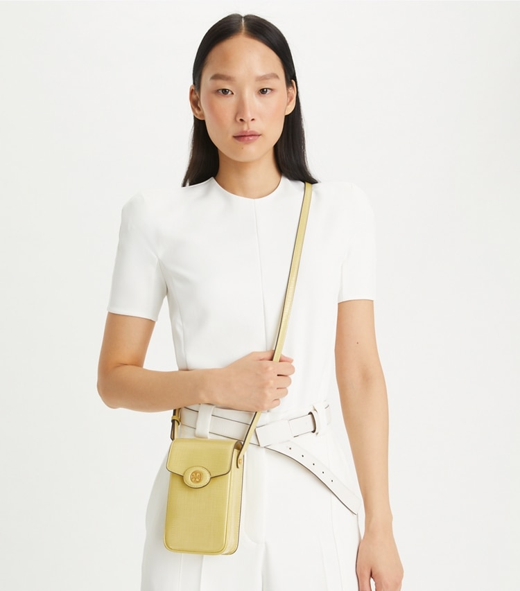 Robinson Crosshatched Phone Crossbody: Women's Designer Mini Bags ...