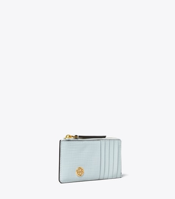 ロビンソン クロコエンボス ジップトップ カードケース: ウィメンズ Hidden Category | Tory Burch JP