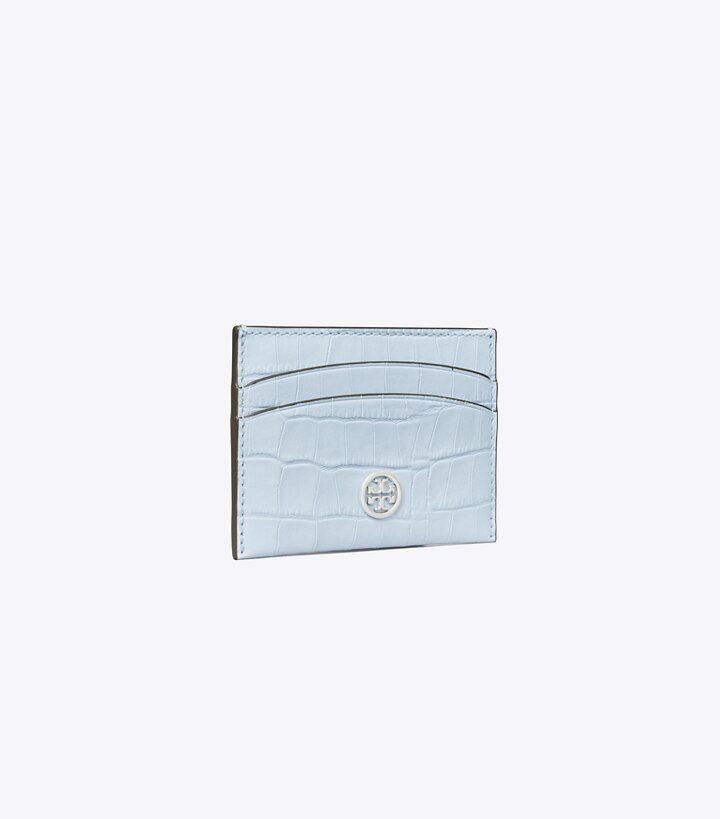 Robinson Embossed Card Case: Women's Designer Card Cases | Tory Burch