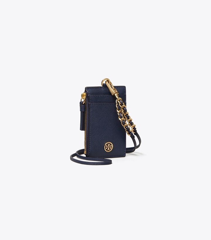 Robinson Lanyard: Women's Designer Card Cases | Tory Burch