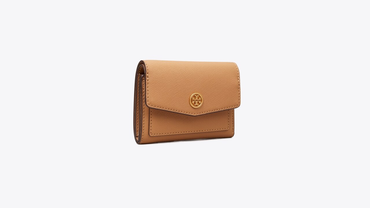 Robinson Mini Flap Wallet: Women's Designer Wallets | Tory Burch