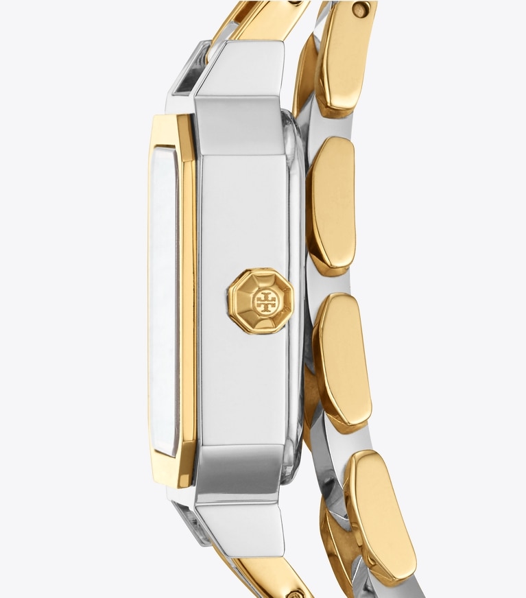 Robinson Mini Watch, Two-Tone Gold/Stainless Steel: Women's 