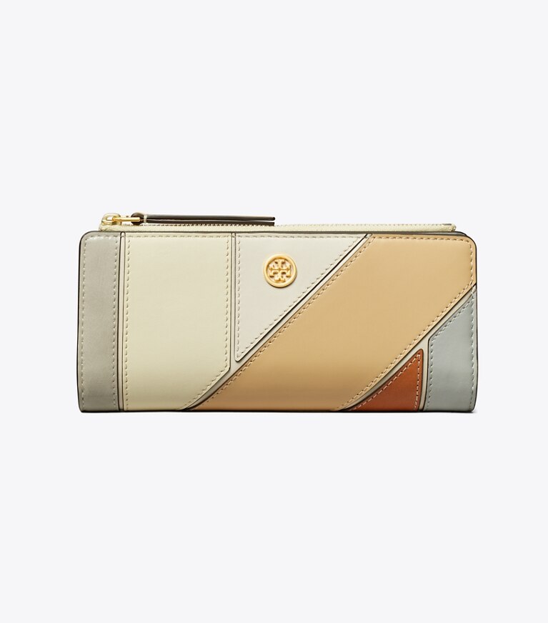 Robinson Patchwork Zip Slim Wallet: Women's Designer Wallets