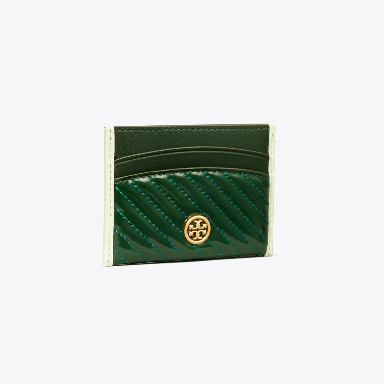 Robinson Patent Quilted Card Case: Women's Designer Card Cases