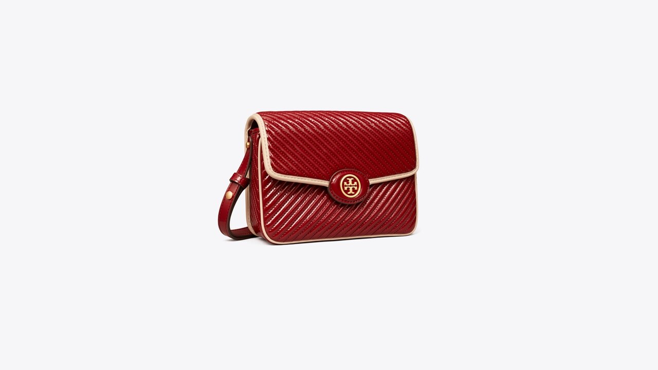 Tory Burch 'Kira' Quilted Shoulder Bag Women'S Red for Women