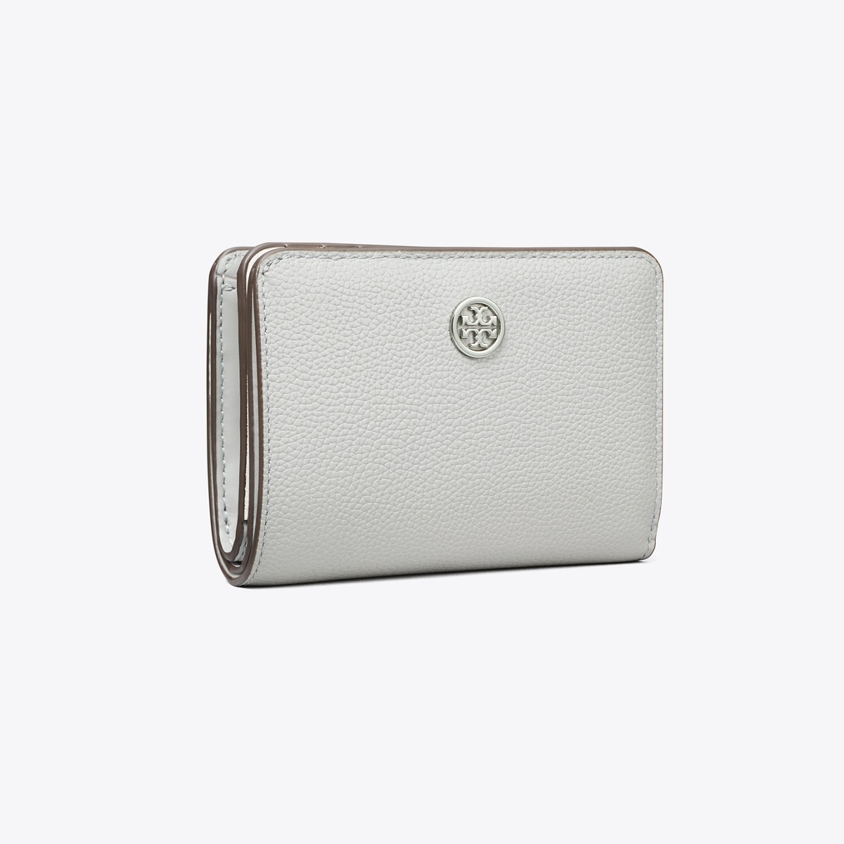 NWT Tory Burch Robinson Snap Mini French Wallet PORT Red
