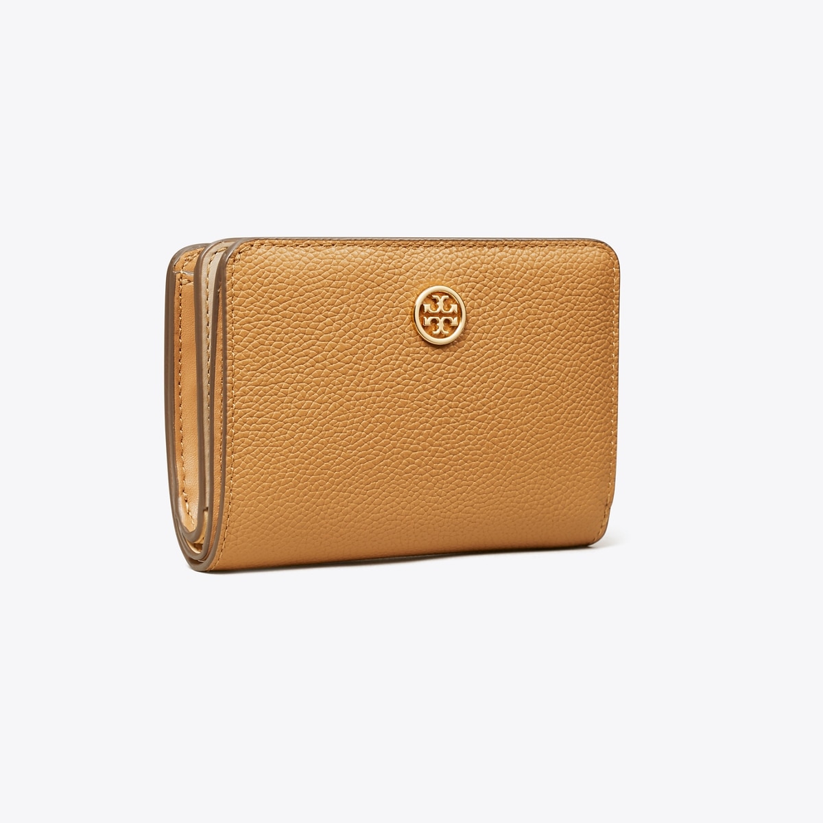 ★Tory Burch★Robinson Spazzolato Bi-Fold Wallet Robinson Pebbled Bi-Fold Wallet: Women's Designer Wallets