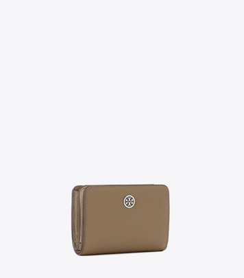 関税込◆Tory Burch◆Tモノグラム エンベロープウォレット長財布 Tモノグラム ワイド エンベロープウォレット: レディース 財布