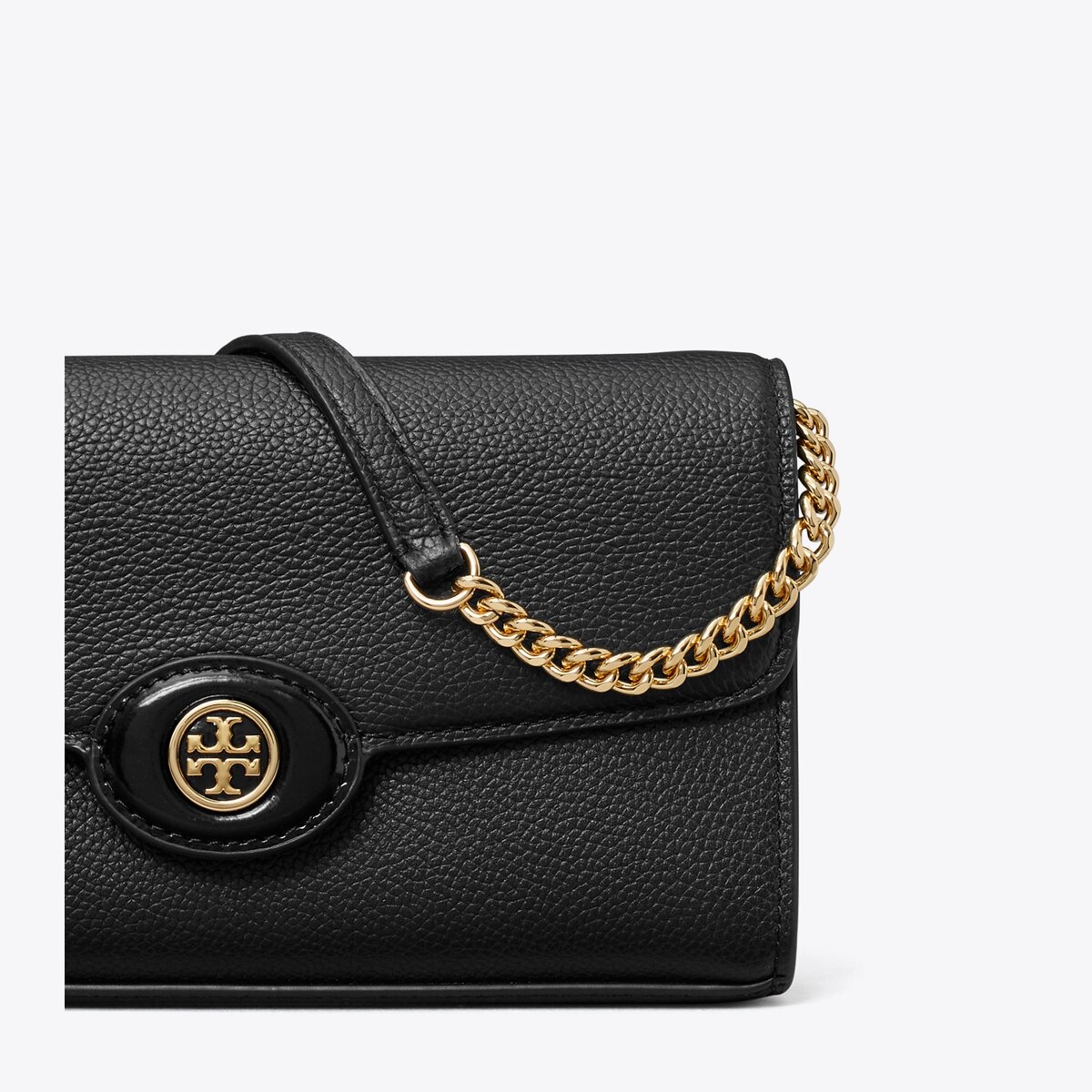 Tory Burch Black Mini Chelsea Backpack with Gold Accent EUC Mini Kira Diamond Quilt Backpack: Women main image 4
